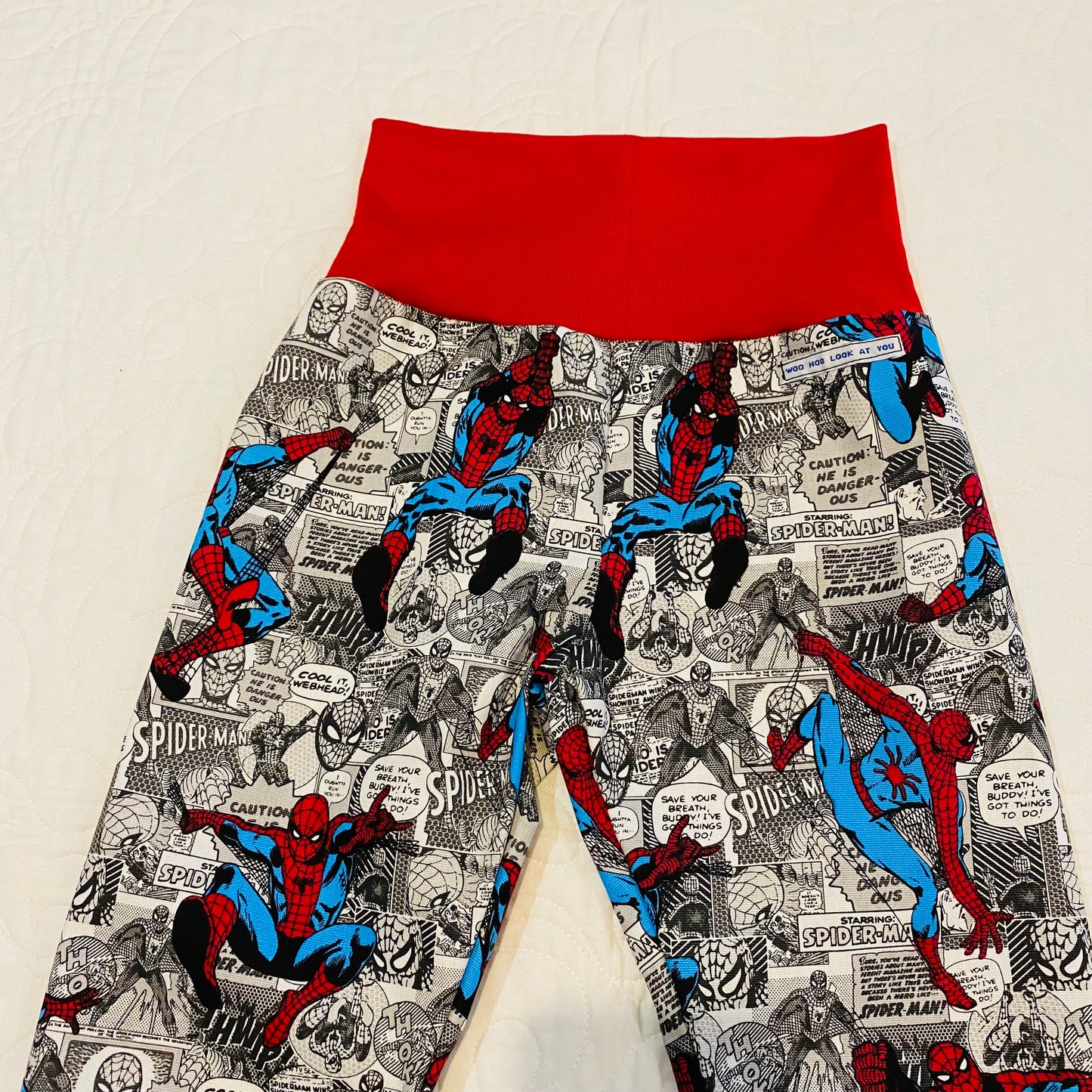 Pants - Harem - Buzoku Cotton - Superheros with Red Bands