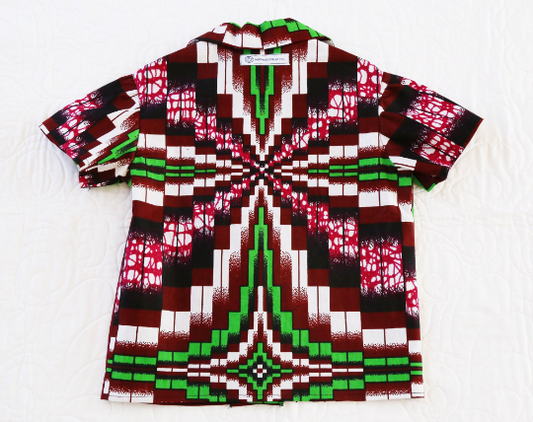 Shirt - Indigenous African Printed Fabric Kente