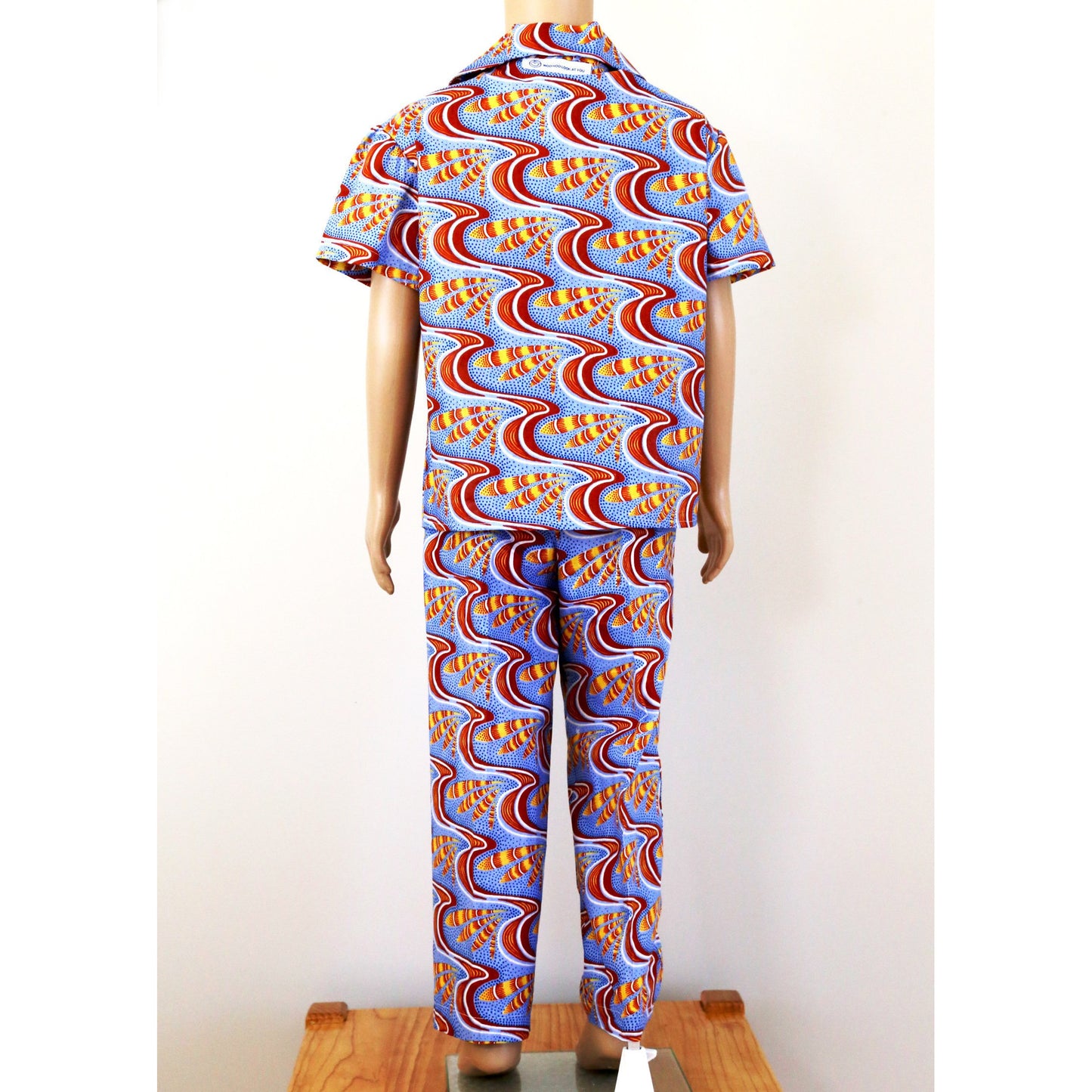 2 Piece Shirt & Pants - African Fabric Print Traditional Ankara African Outfit